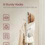 Free Standing Coat Rack With Eight Hooks For Hallway, thumbnail 4 of 8