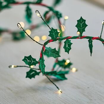 Holly Twine Lights, 2 of 2
