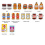 Personalised Family Condiments Print, thumbnail 4 of 5