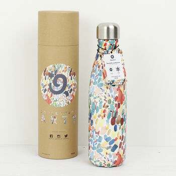 Arty Insulated Stainless Steel Bottle, 5 of 8