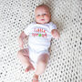 'Little Sprout' Christmas Baby Grow, thumbnail 1 of 6