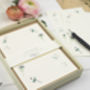 Floral Letter Writing Notecards, thumbnail 3 of 6