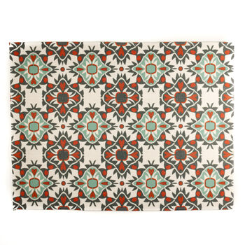 Aztec Hand Printed Fabric Placemat Set, 6 of 11
