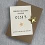 Personalised Well Done Gcse's Gold Star Postcard, thumbnail 3 of 3