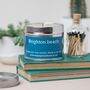 Brighton Beach Fresh Scented Soy Vegan Candle Gift, thumbnail 2 of 3