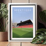 Brentford Community Stadium Poster, thumbnail 3 of 7