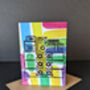Sound System Music Caribbean Greeting Card, thumbnail 1 of 2