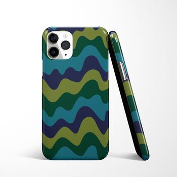 Waves Phone Case Durable iPhone Samsung Mobile Cover, 3 of 11
