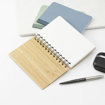 Personalised Bamboo And Stone Paper Notebook, 3 of 6