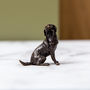 Miniature Bronze Labrador Sculpture 8th Anniversary, thumbnail 6 of 11