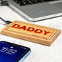 Personalised Retro Has The Power Phone Charger, thumbnail 2 of 4