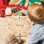 Personalised Nutcracker Wooden Christmas Eve Box, thumbnail 2 of 3