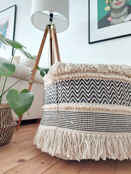 Moroccan Style Foot Stall Pouffe, 4 of 6