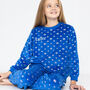 Personalised Matching Mum And Child Snowflake Pyjamas, thumbnail 5 of 9