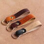 Handmade Leather Key Fob With Personalisation, thumbnail 2 of 8