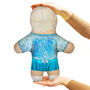 Princess Ice Blue Dress Personalised Mini Me® Doll, thumbnail 2 of 3