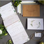 Be Our Guest White Floral Wedding Invitations, thumbnail 2 of 6