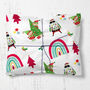 Christmas Rainbow Gift Wrapping Paper Roll Or Folded, thumbnail 3 of 4