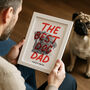 Personalised Dog Dad Print, thumbnail 1 of 3