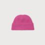 Pink Soft Knit Organic Cotton Beanie Hat, thumbnail 1 of 3