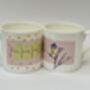 Blue Tit Song Bone China Mug, thumbnail 1 of 9