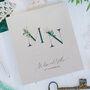 Personalised Wedding Guest Book With Decorated Initials, thumbnail 12 of 12