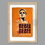 Rebel Rebel Music Poster Print, thumbnail 4 of 5