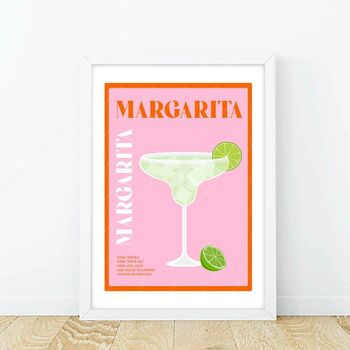 Margarita Cocktail Poster, 4 of 6