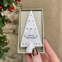 Porcelain Christmas Tree Decoration, thumbnail 4 of 4