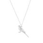 Sterling Silver Budgie Necklace, thumbnail 1 of 8
