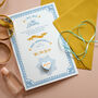 Will You Be My Bridesmaid Card And Pin, thumbnail 1 of 9