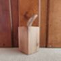 Hand Crafted Solid Reclaimed Oak Door Stop, thumbnail 3 of 7