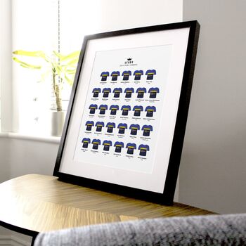 Classic Rugby Moments Team Print, 3 of 12