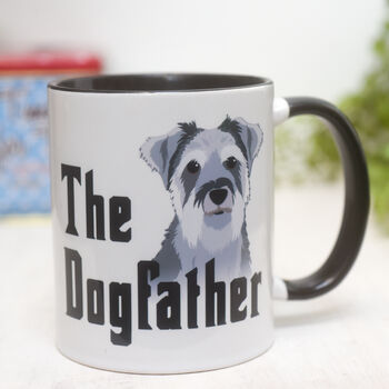 Personalised The Dog Father Dog Breed Mug For Dog Dads, 2 of 12