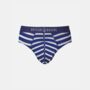Multipack Four Pairs Of Men's Bamboo Briefs In Stripes, thumbnail 6 of 7