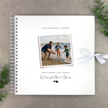 Personalised Any Message Photo Scrapbook Book, 3 of 7