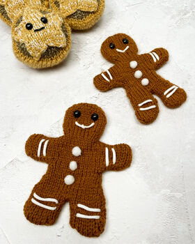 Gingerbread Knitting Kit, 2 of 2