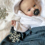 Cellular Baby Blanket 'Midnight Storm' | Organic Cotton, thumbnail 2 of 9