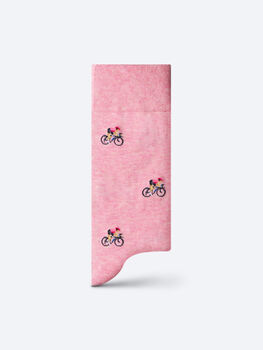 The Rosa – Luxury Cycling Themed Socks, 6 of 8