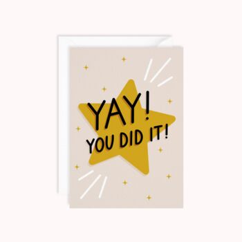 Yay! You Did It Card, 2 of 3