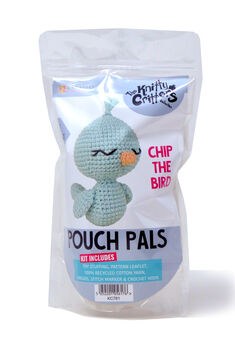 Pouch Pals Chip The Bird Crochet Kit, 2 of 3