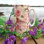 Large China Jug In Rose Birds Design, thumbnail 5 of 9