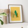 Personalised Letter Print Cheetah Print, thumbnail 3 of 6