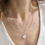 Personalised Birthstone Celestial Disc Necklace, thumbnail 8 of 10