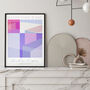 Modern Abstract Architecture Gallery Print, thumbnail 4 of 4