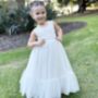 Flora In Ivory ~ Flower Girl | Party Dress, thumbnail 1 of 6