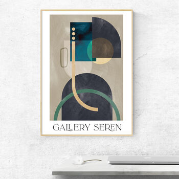 Gallery Seren Geometric Abstract Exhibition Print, 3 of 4