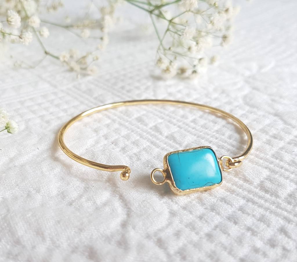 turquoise indian bangles