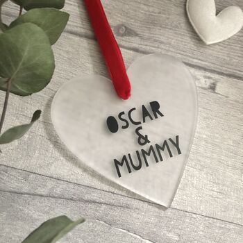 Personalised Mummy And Child Mother's Day Decoration, 2 of 3