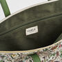Green Garden Floral Grab Tote, thumbnail 7 of 8